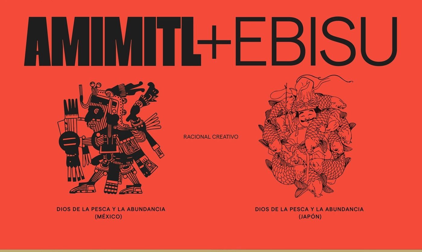 Ebisumaru Sushi — AMIMITL + EBISU. 아즈텍과 일본의 고기잡이 신