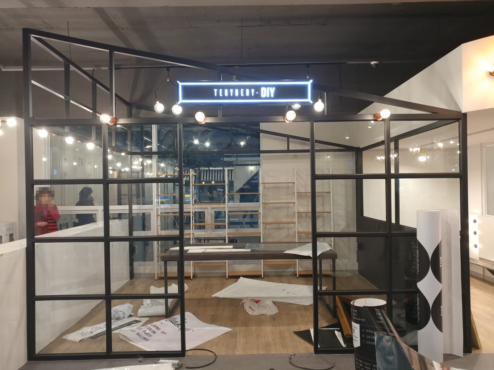 LED 채널간판 — LED 채널 간판 유리방 · 테리베리 대구 달서점 시공기